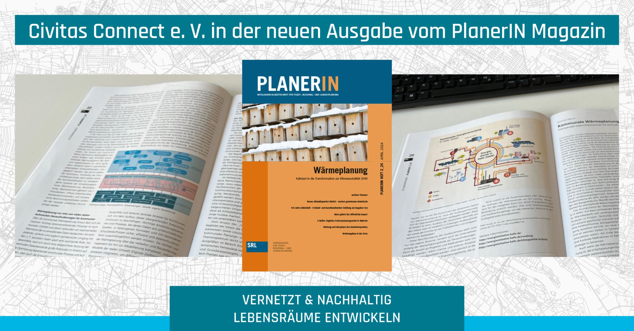 Civitas Connect Magazin PlanerIN